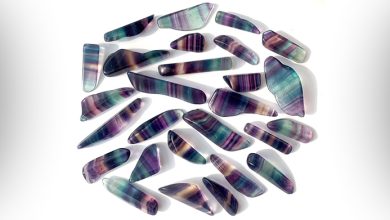 אבן חן פלואוריט / קריסטל פלואוריט